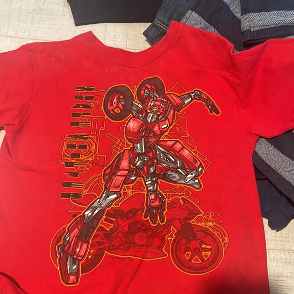 Lot of 13 pc boys clothing pants T-shirts hoodie size 4 to 7 zara gap Gymboree - Picture 13 of 16